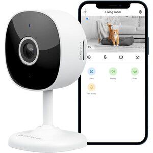 WiFi Camera 2K, Indoor Home Security Cameras for Baby/Elder/Dog/Pet Camera